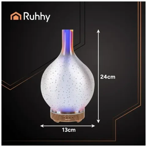 Dyfuzor zapachowy- nawilżacz 200ml Ruhhy 26682 Kolor dominujący: brązowy