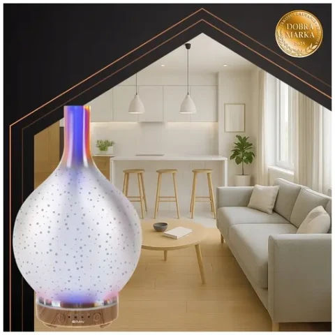 Dyfuzor zapachowy- nawilżacz 200ml Ruhhy 26682 Typ: nawilżacz ultradźwiękowy