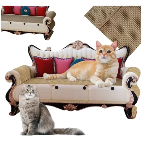 DRAPAK TEKTUROWY DLA KOTA LEGOWISKO KARTON KARTONOWY SOFA LEŻAK KANAPA 60cm