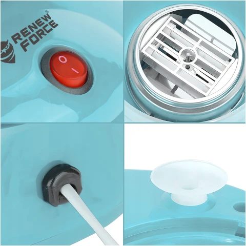 MASZYNKA MASZYNA DO ROBIENIA WATY CUKROWEJ DOMOWA IMPREZA + PATYCZKI ZESTAW Głębokość produktu: 18 cm