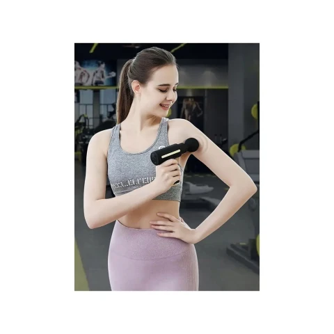 MASAŻER CIAŁA PISTOLET DO MASAŻU GUN + 4 KOŃCÓWKI + AKUMULATOR USB-C EAN (GTIN): 5907621854577