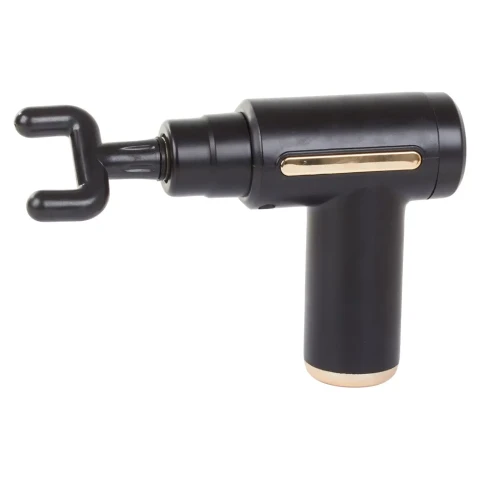 MASAŻER CIAŁA PISTOLET DO MASAŻU GUN + 4 KOŃCÓWKI + AKUMULATOR USB-C Kolor: czarny