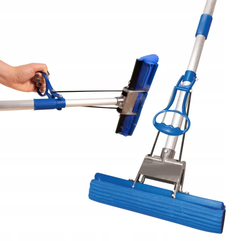 Mop gąbkowy TOP 27cm do podłóg ściągaczka wyciskany kij teleskopowy York