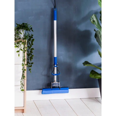 Mop gąbkowy TOP 27cm do podłóg ściągaczka wyciskany kij teleskopowy York