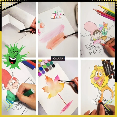 ZESTAW DO MALOWANIA DLA DZIECI Dziewczynek Artystyczny Plastyczny WALIZKA