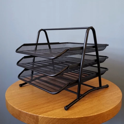 Ale Hity | STOJAK SZUFLADY TACKI PÓŁKI NA DOKUMENTY KUWETY siatka