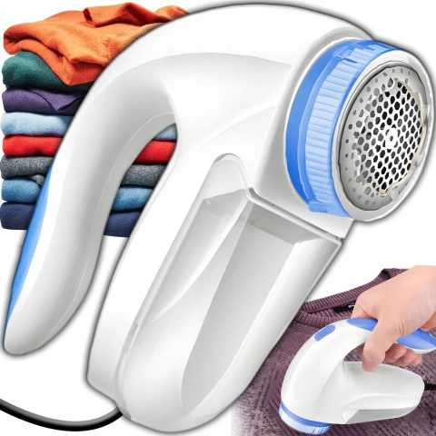 DUŻA GOLARKA DO UBRAŃ ODZIEŻY SWETRÓW TAPICERKI MASZYNKA SIECIOWA MOCNA