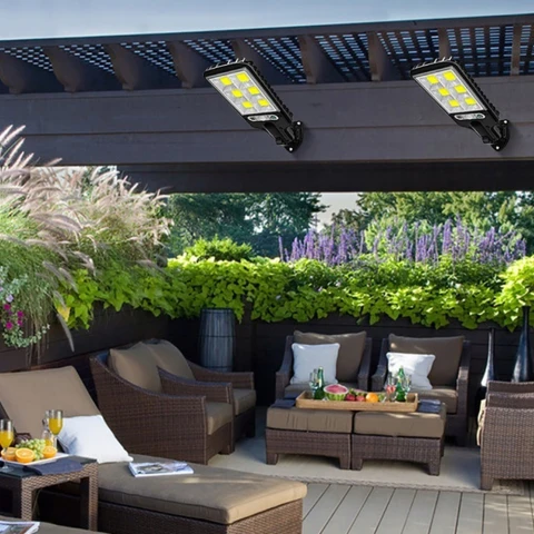 MOCNA LAMPA SOLARNA LED COB ULICZNA CZUJNIK RUCHU ZMIERZCHU Z PILOTEM, Zużycie energii 1 kwh/1000h