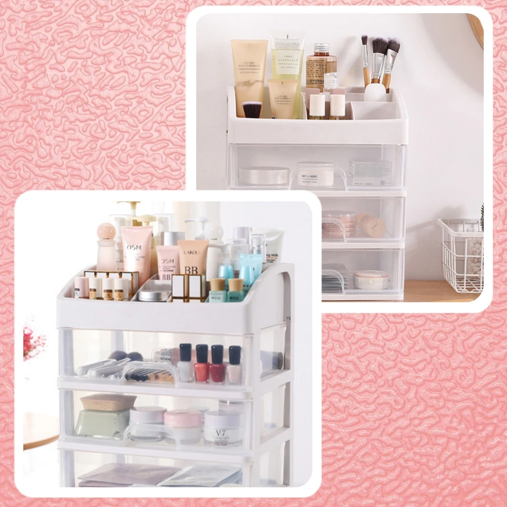 SZKATUŁKA PUDEŁKO NA KOSMETYKI SZUFLADY XXL