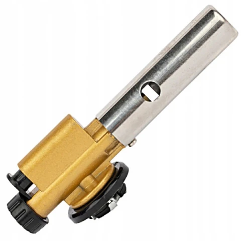 Palnik Gazowy Na Kartusze Mosiężny + 6 Gaz Kartusz