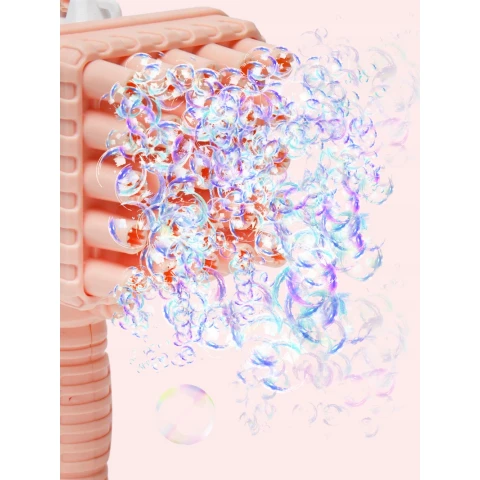 BAZOOKA PISTOLET MASZYNA BANIEK MYDLANYCH GENERATOR PREZENT PŁYN DO BANIEK