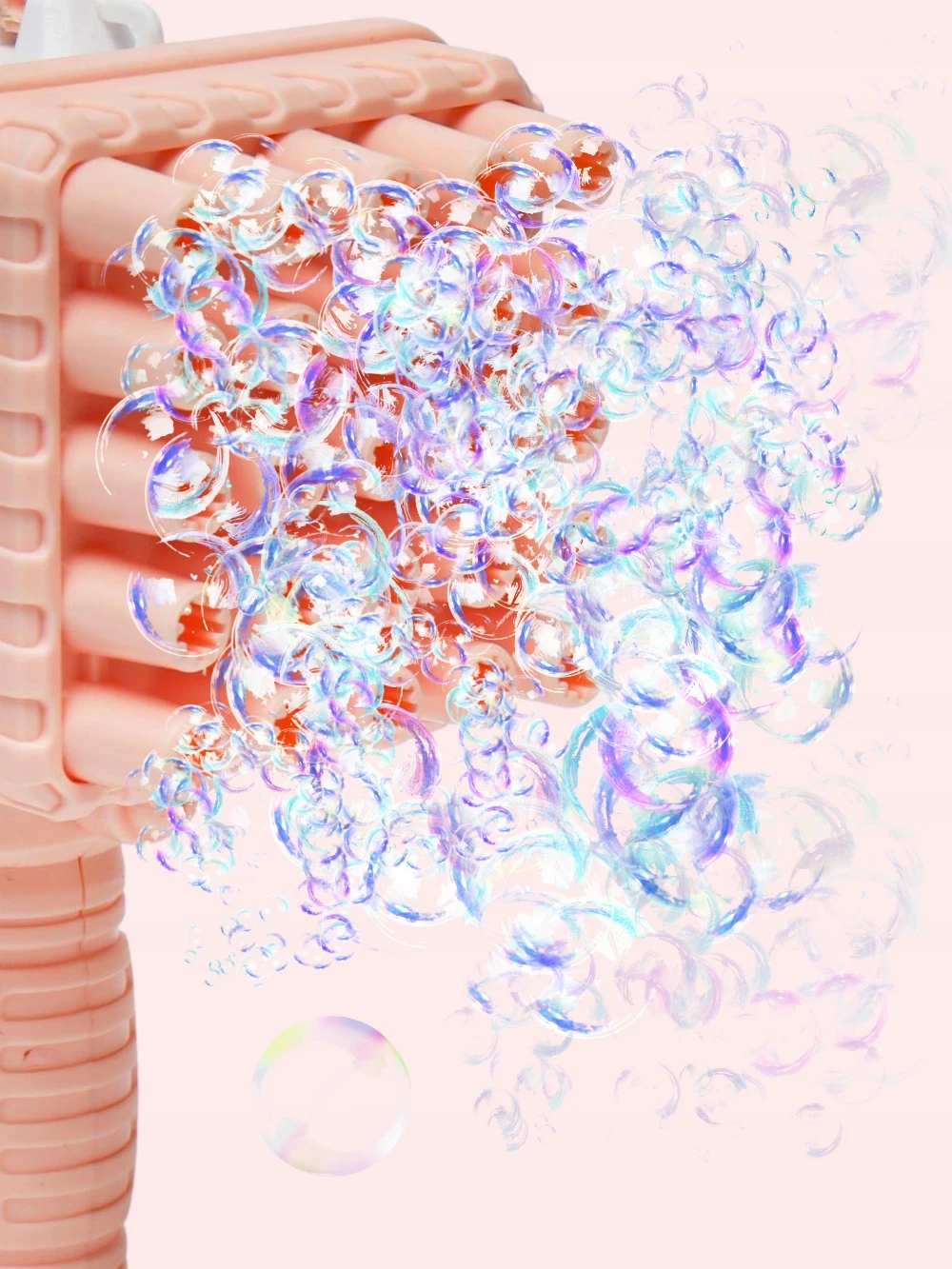 BAZOOKA PISTOLET MASZYNA BANIEK MYDLANYCH GENERATOR PREZENT PŁYN DO BANIEK