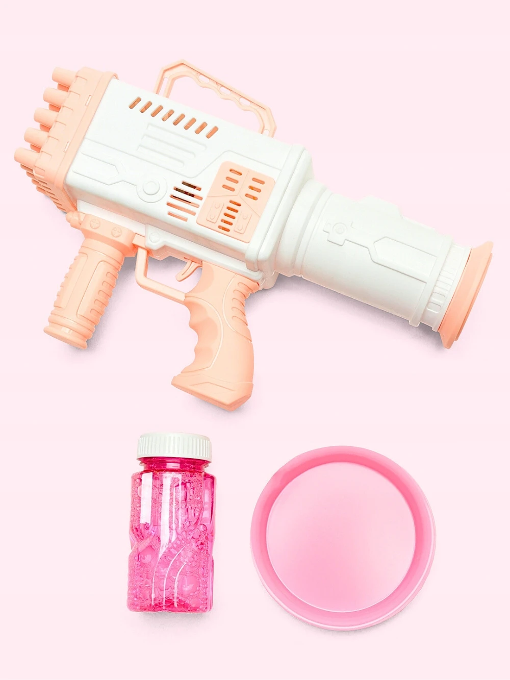 BAZOOKA PISTOLET MASZYNA BANIEK MYDLANYCH GENERATOR PREZENT PŁYN DO BANIEK