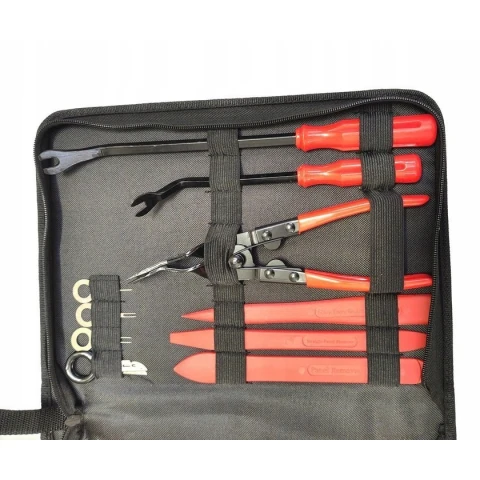 Ściągacze do demontażu tapicerki radia szczypce 19 elementów