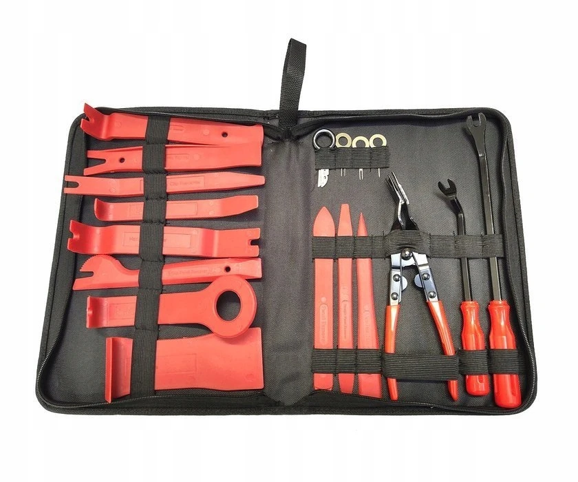 Ściągacze do demontażu tapicerki radia szczypce 19 elementów