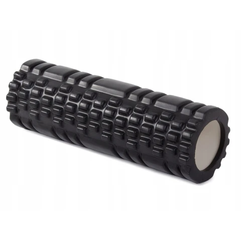 WAŁEK ROLLER DO MASAŻU FIZJOTERAPII FITNESS ROZCIĄGANIA JOGA Z WYPUSTKAMI, Twardość twarde