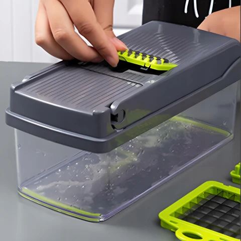 KRAJALNICA SZATKOWNICA DO WARZYW I OWOCÓW WIELOFUNKCYJNA TARKA SIEKACZ 13w1