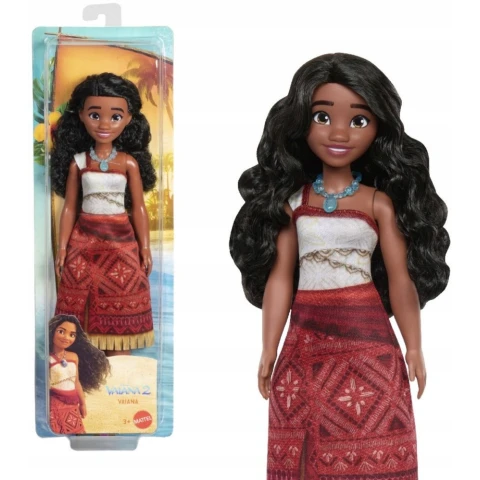 Vaiana 2 Lalka Disney Princess Moana Księżniczka Fashion Mattel