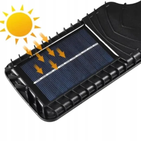 MOCNA LAMPA SOLARNA LED Z CZUJNIKIEM RUCHU I ZMIERZCHU OGRODOWA ULICZNA, Liczba punktów światła 6
