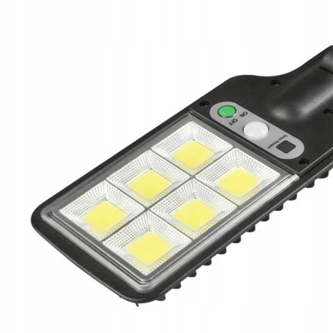 MOCNA LAMPA SOLARNA LED Z CZUJNIKIEM RUCHU I ZMIERZCHU OGRODOWA ULICZNA, Klasa efektywności energetycznej - stara klasyfikacja A++