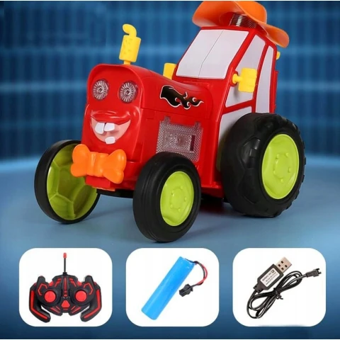 Traktor ciągnik auto RC zdalnie sterowany skaczący Szerokość produktu: 13 cm