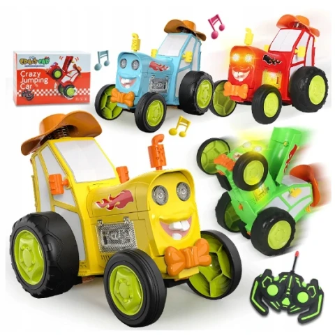 Ale Hity: Traktor ciągnik auto RC zdalnie sterowany skaczący