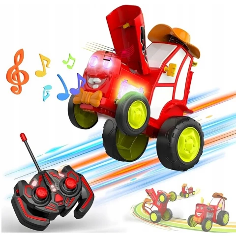 Traktor ciągnik auto RC zdalnie sterowany skaczący Wysokość produktu: 15 cm