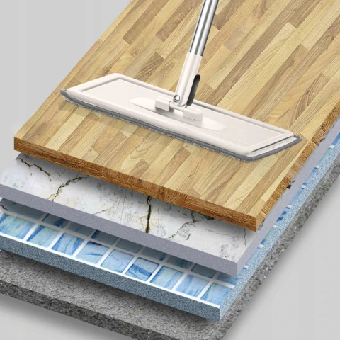 Ale Hity | MOP Z WIADREM PŁASKI DWUKOMOROWY Z WYCISKACZEM WIADRO OBROTOWY DO PODŁÓG