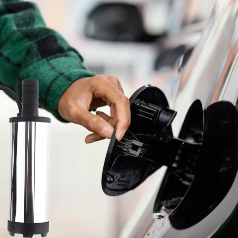 Ale Hity | POMPKA POMPA DO SPUSZCZANIA PALIWA OLEJU ROPY WODY 12V MOCNA ZATAPIALNA