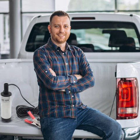 Ale Hity | POMPKA POMPA DO SPUSZCZANIA PALIWA OLEJU ROPY WODY 12V MOCNA ZATAPIALNA