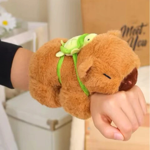 KAPIBARA NA RĘKĘ MASKOTKA ZWIERZĄTKO PLUSZAK, Wiek dziecka 4 lata +