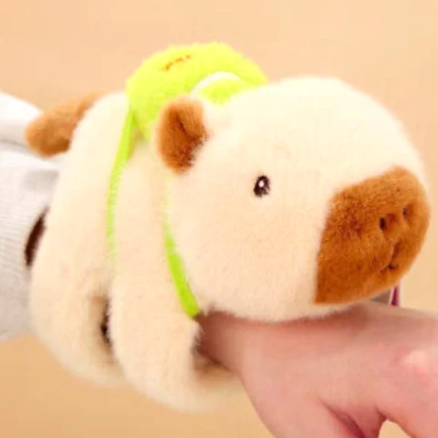 KAPIBARA NA RĘKĘ MASKOTKA ZWIERZĄTKO PLUSZAK, Szerokość produktu 20 cm