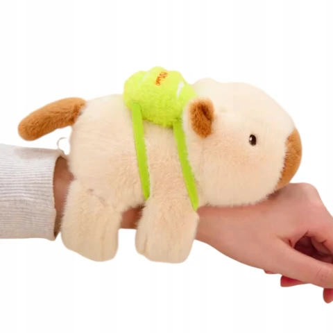 KAPIBARA NA RĘKĘ MASKOTKA ZWIERZĄTKO PLUSZAK, Głębokość produktu 12 cm