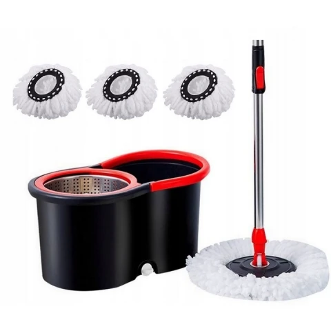 Mop obrotowy ROTACYJNY 360 SPIN TURBO + 3 NAKŁADKI