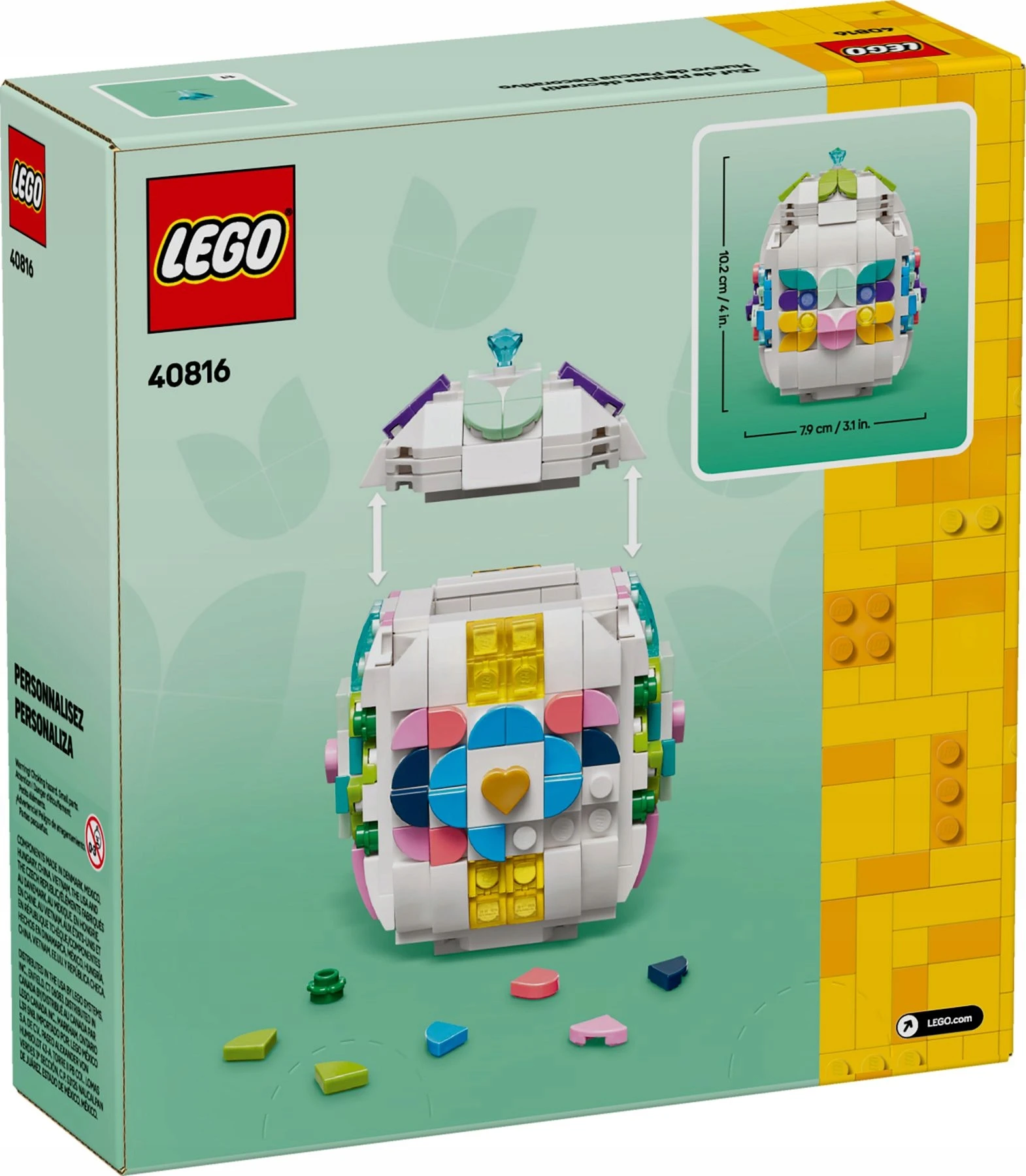 Ale Hity: LEGO 40816 - Dekoracyjna pisanka