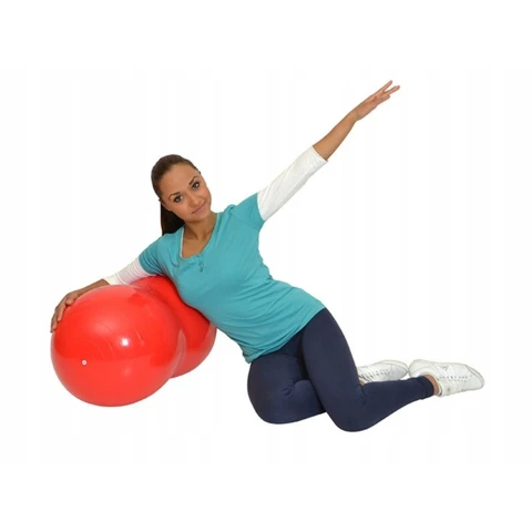 PIŁKA GIMNASTYCZNA FITNESS DO ĆWICZEŃ REHABILITACJI ORZESZEK FASOLKA DUŻA, Maksymalna waga użytkownika 180 kg