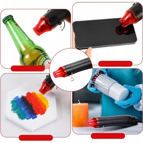 PORĘCZNA MINI OPALARKA ELEKTRYCZNA HOTAIR 300W GORĄCE POWIETRZE