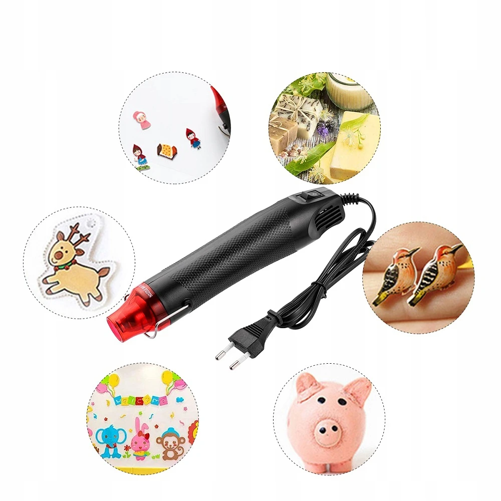 PORĘCZNA MINI OPALARKA ELEKTRYCZNA HOTAIR 300W GORĄCE POWIETRZE Model: F7C3-735FB