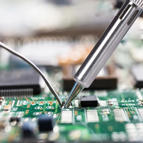 ZESTAW LUTOWNICZY LUTOWNICA KOLBOWA PRECYZYJNA Z REGULACJĄ 60W + 6X GROTY Stan opakowania: oryginalne