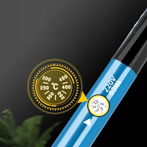 ZESTAW LUTOWNICZY LUTOWNICA KOLBOWA PRECYZYJNA Z REGULACJĄ 60W + 6X GROTY Waga produktu z opakowaniem jednostkowym: 1 kg