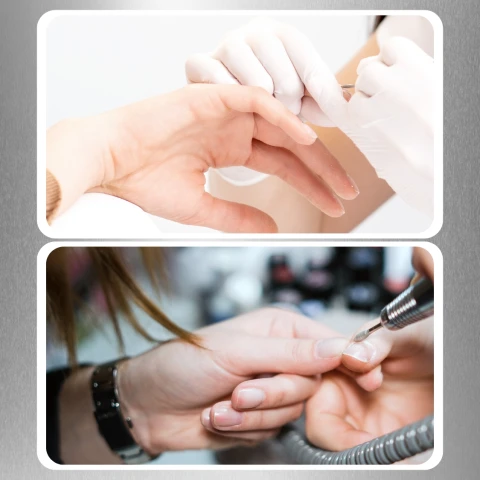 Ale Hity | FREZARKA DO PAZNOKCI MANICURE PEDICURE MOCNA 65W ZESTAW FREZY CERAMICZNE