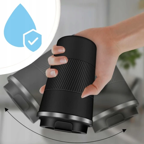 KUBEK TERMICZNY USTNIK TERMOS na herbatę kawę DO SAMOCHODU ANTYPOŚLIZGOWY, Średnica 7 cm