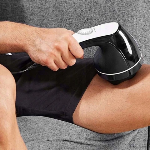 PISTOLET DO MASAŻU MASAŻER WYSZCZUPLAJĄCY CIAŁO ANTYCELLULITOWY 9x KOŃCÓWEK, Rodzaj wyszczuplający | ujędrniający