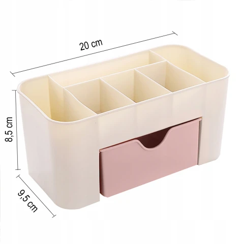 Ale Hity | SZKATUŁKA ORGANIZER NA KOSMETYKI BIŻUTERIĘ ZEGARKI POJEMNIK PUDEŁKO