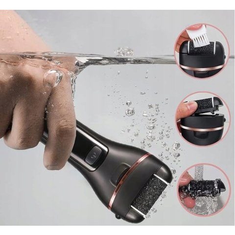 Ale Hity | ZESTAW ELEKTRYCZNY PILNIK DO STÓP PIĘT BEZPRZEWODOWY FREZARKA + AKCESORIA