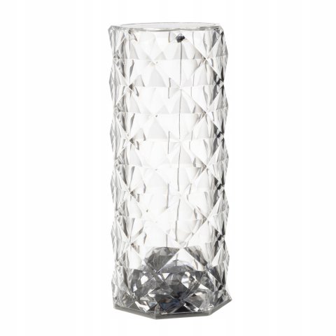Lampka Kryształowa Róża LED Lampa Diamentowa Nocna Dotykowa + Pilot RGB, Klasa efektywności energetycznej A