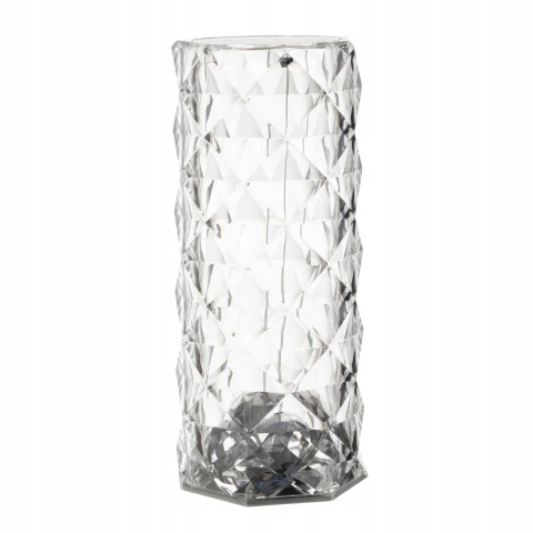 Lampka Kryształowa Róża LED Lampa Diamentowa Nocna Dotykowa + Pilot RGB, Klasa efektywności energetycznej A