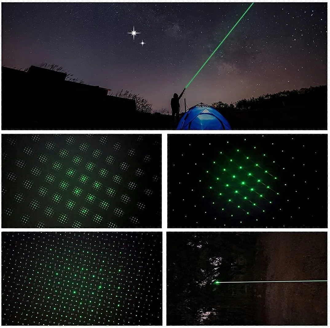 Ale Hity | WSKAŹNIK LASEROWY ZIELONY 303 PRO -- ŁADOWANIE USB -- + KABEL MICRO USB