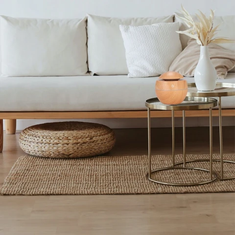 NAWILŻACZ POWIETRZA DYFUZOR ZAPACHOWY AROMATERAPIA, Kolor dominujący brązowy