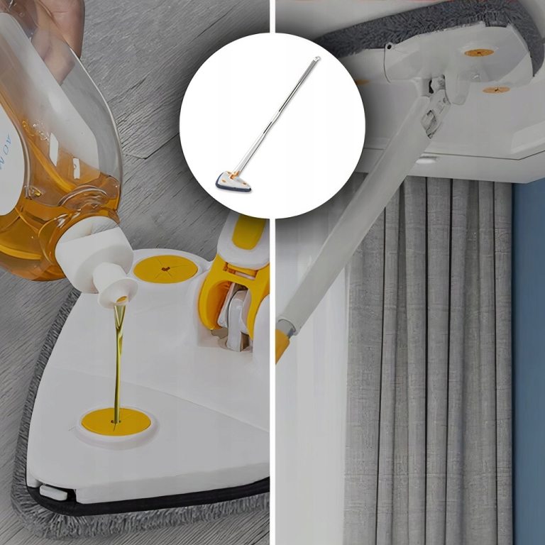 MOP obrotowy ROTACYJNY 360 SPIN AUTOMATYCZNY WYCISKACZ 1,3m + 3x NAKŁADKI, Informacje dodatkowe teleskopowy kij